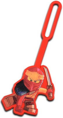 Bag / Luggage Tag, Silicone, NINJAGO Core Kai