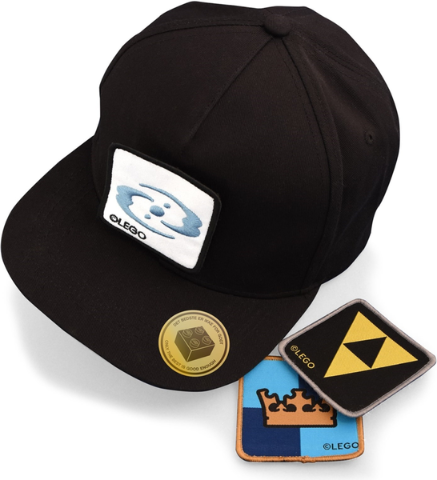 Ball Cap, Customizable with BIONICLE, Blacktron I and Castle Logo Patches (Velcro Patch Cap)