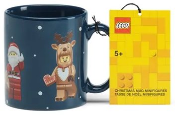 Cup / Mug Ceramic Christmas Minifigures