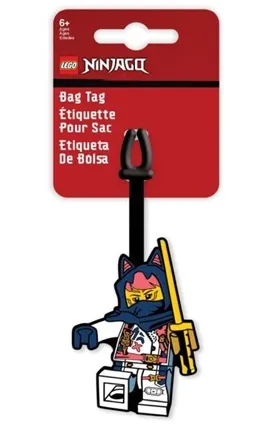Bag / Luggage Tag, Silicone, NINJAGO Dragons Rising Sora