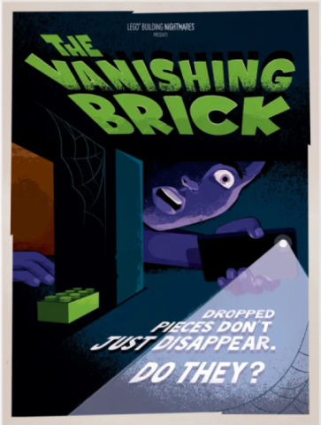 Halloween Poster - The Vanishing Brick