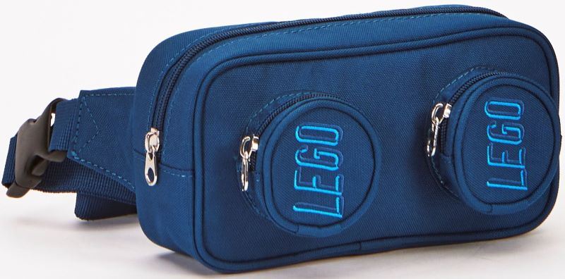 Hip Pack / Crossbody Bag, Brick Shape 1 x 2 with Zippered Studs (Same Color Belt)