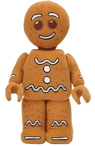 Gingerbread Man Minifigure Plush