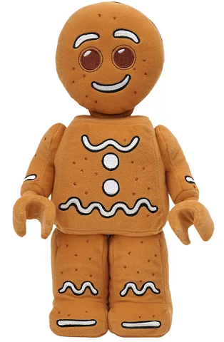 Gingerbread Man Minifigure Plush