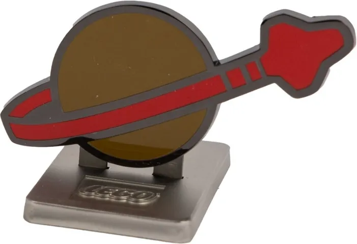 Magnet Flat, Classic Space Logo