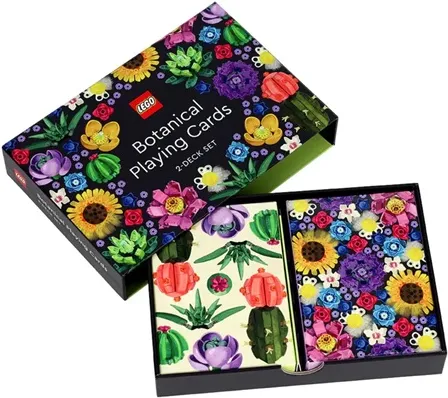 Playing Cards Standard, Botanical Playing Cards - 2-Deck Set