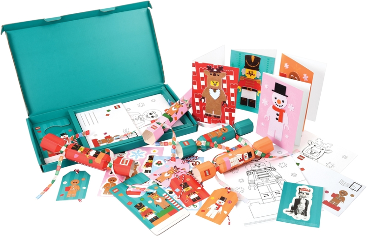 Stationery Set, Christmas - Holiday Crafting Kit