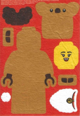 Sticker Sheet for Gear 5009114 - Sheet 6 (Minifigure Felt Stickers)