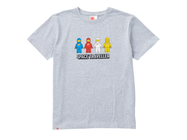 T-Shirt, Space Traveller with Classic Space Minifigures