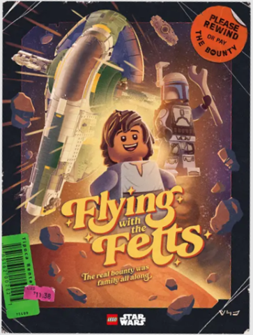 Star Wars Poster 2025, Flying with the Fetts