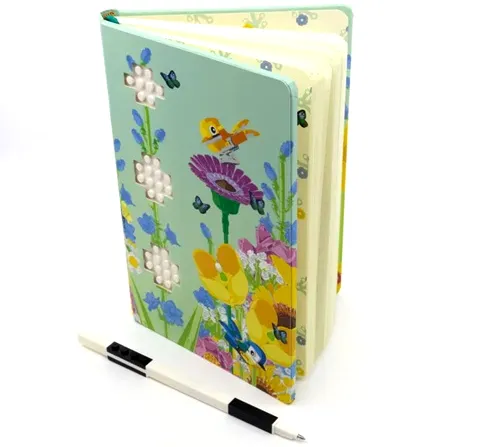 Notebook with Gel Pen, Botanicals