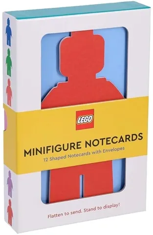 Notecards, Minifigure Shaped with Envelopes (Set of 12)