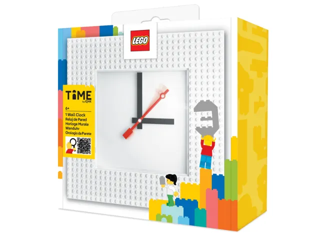 Wall Clock MOC (My Own Creation) – White
