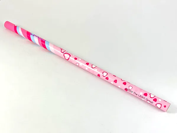 Pencil, Clikits Pink Heart Pattern