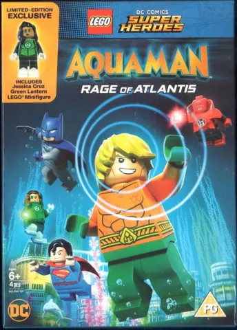 Video DVD - Aquaman: Rage of Atlantis with Minifigure