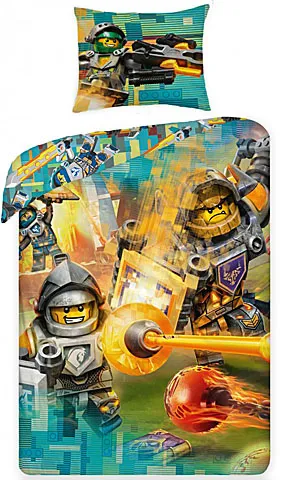 Bedding, Duvet Cover and Pillowcase (140 x 200 cm) - Nexo Knights