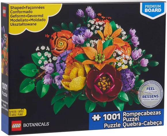 Botanicals Colorful Floral Arrangement Puzzle