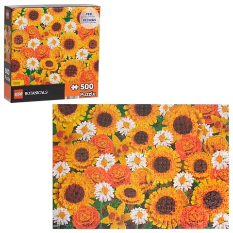 Botanicals Sunflower Collage Puzzle