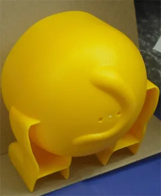 Duplo Storage Container Tube End - Wiener Dog Tail