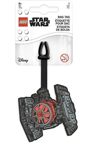 Bag / Luggage Tag, Silicone, Star Wars First Order TIE Fighter