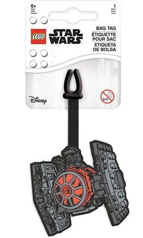 Bag / Luggage Tag, Silicone, Star Wars First Order TIE Fighter