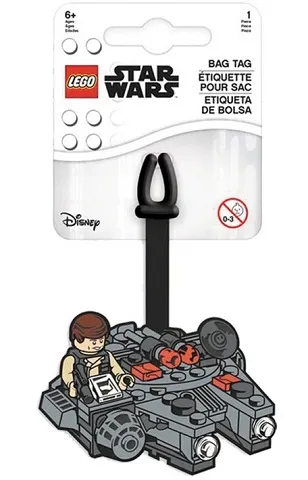 Bag / Luggage Tag, Silicone, Star Wars Millennium Falcon