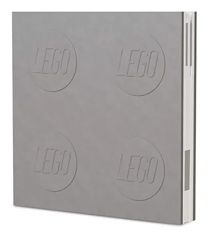 Notebook Locking with Gel Pen, Light Bluish Gray (2.3cm Thickness)