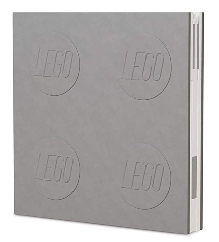 Notebook Locking with Gel Pen, Light Bluish Gray (2.3cm Thickness)