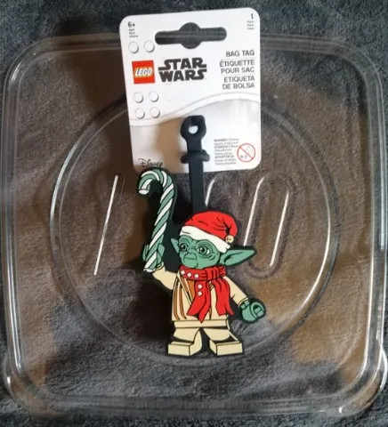 Bag / Luggage Tag, Silicone, Star Wars Christmas Yoda