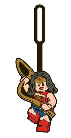 Bag / Luggage Tag, Silicone, DC Super Heroes - Wonder Woman