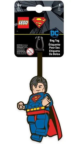 Bag / Luggage Tag, Silicone, DC Super Heroes - Superman