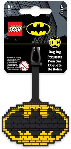 Bag / Luggage Tag, Silicone, DC Super Heroes - Batman Logo