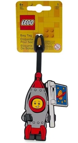 Bag / Luggage Tag, Silicone, Rocket Boy