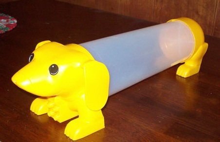 Duplo Storage Container Tube Wiener Dog