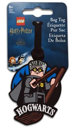 Bag / Luggage Tag, Silicone, Hogwarts Madam Rolanda Hooch