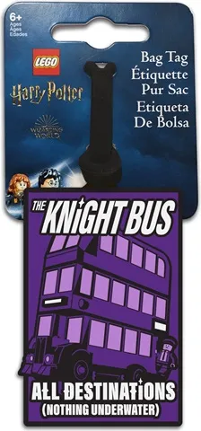 Bag / Luggage Tag, Silicone, The Knight Bus
