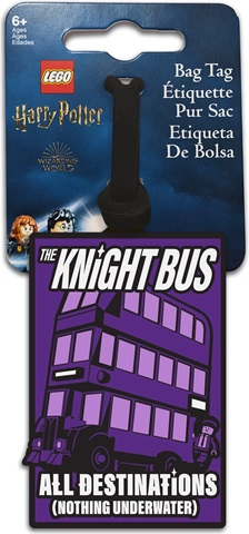 Bag / Luggage Tag, Silicone, The Knight Bus