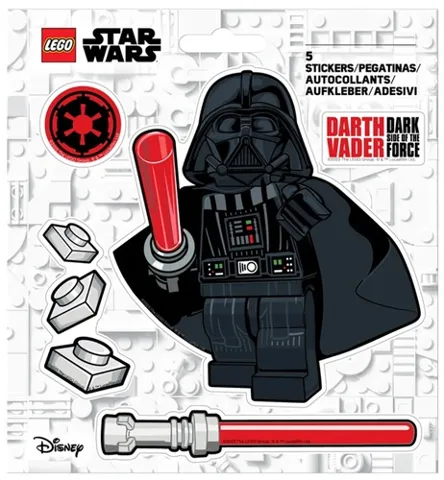 Sticker Sheet, Star Wars Darth Vader Dark Side of The Force