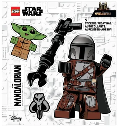 Sticker Sheet, Star Wars The Mandalorian and Grogu