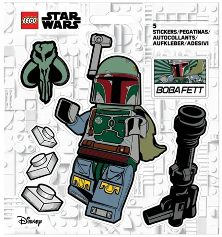Sticker Sheet, Star Wars Boba Fett