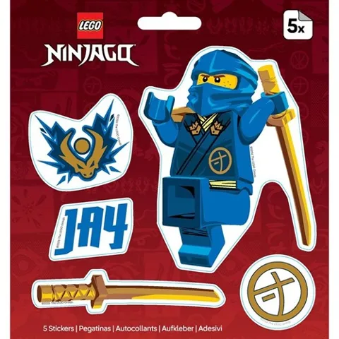 Sticker Sheet, NINJAGO Jay Dragons Rising