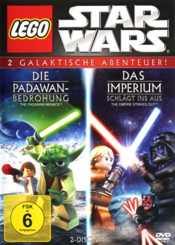 Video DVD - Star Wars - Die Padawan Bedrohung / Das Imperium schlägt ins Aus - without Minifigure