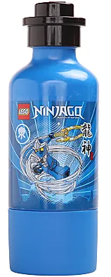 Drink Bottle NINJAGO, Blue (Jay ZX)