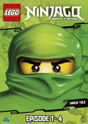 Video DVD - NINJAGO Masters of Spinjitzu Ep.  1-4