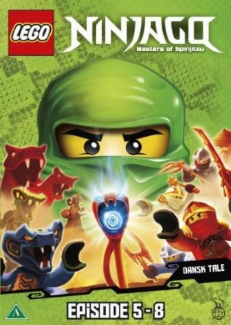 Video DVD - NINJAGO Masters of Spinjitzu Ep.  5-8