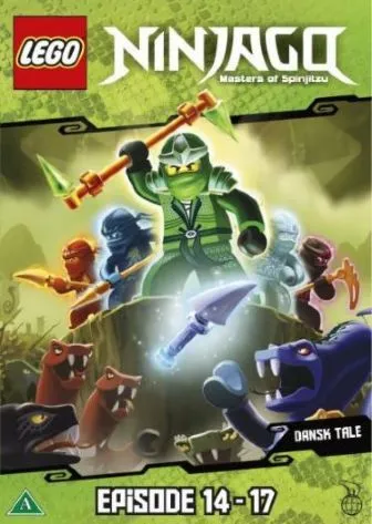 Video DVD - NINJAGO Masters of Spinjitzu Ep. 14-17