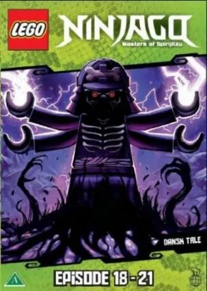 Video DVD - NINJAGO Masters of Spinjitzu Ep. 18-21