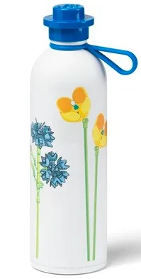 Drink Bottle Hydration Stud Top, Steel - Wild Flowers