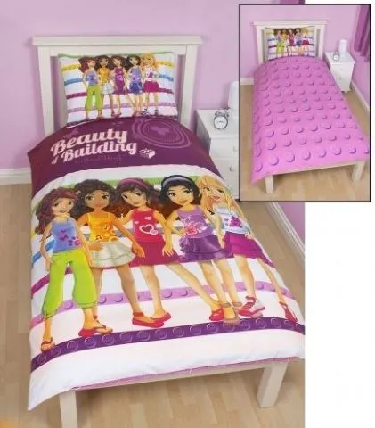 Bedding, Duvet Cover and Pillowcase (140 x 200 cm) - Friends