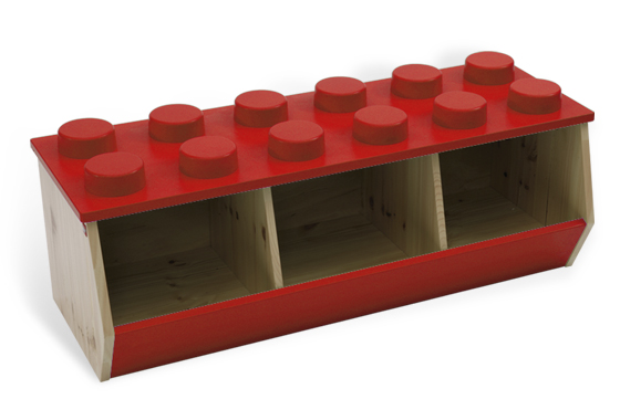 Stacking Bin (Red)